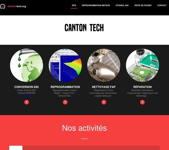 Ancien site Canton tech - reprogrammation